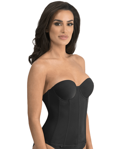 Brianna Low Back Strapless Longline Bra