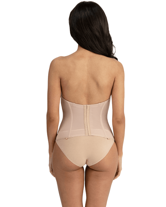 Brianna Low Back Strapless Longline Bra