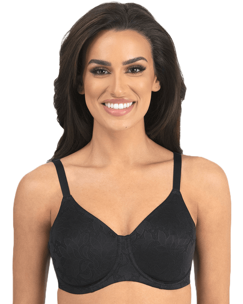 Jacqueline Jacquard Underwire Bra - Full Coverage, Convertible Strapless