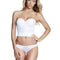 Noemi Backless Satin Longline Bridal Bra - Strapless Underwire Shaper