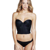 Noemi Backless Satin Longline Bra