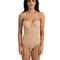 Vivienne V Wire Longline Strapless Bra - Mocha