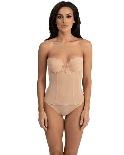 Vivienne V Wire Longline Strapless Bra