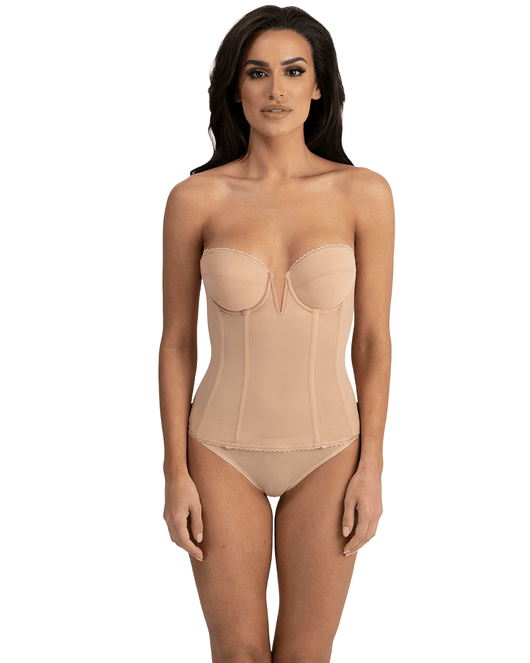Vivienne V Wire Longline Strapless Bra