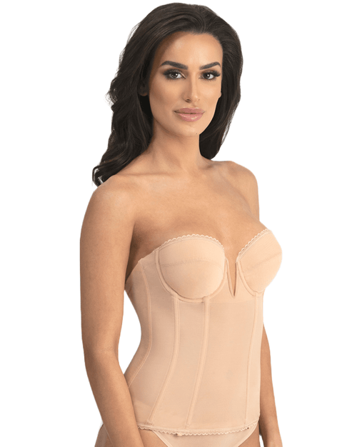Vivienne V Wire Longline Strapless Bra