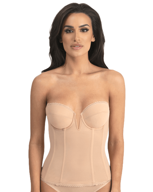 Vivienne V Wire Longline Strapless Bra