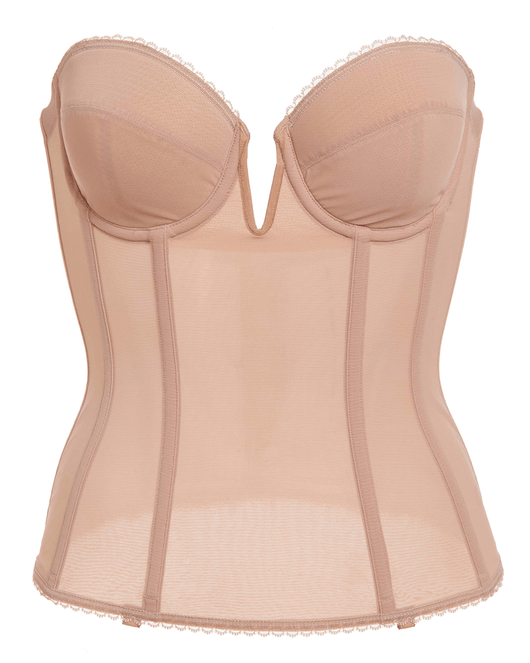 Vivienne V Wire Longline Strapless Bra