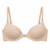 Plunge neckline, flattering