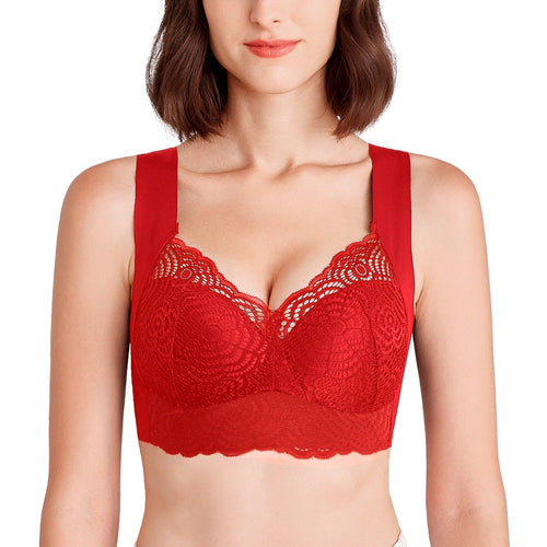Easelyn Wire-Free Lace Comfort Bra