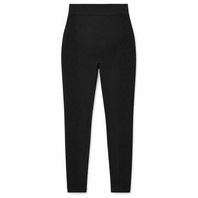 Easelyn Over-Bump Maternity Leggings in Black