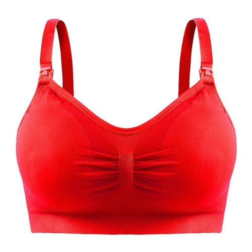 Easelyn Ruched U-Back Nursing Bralette