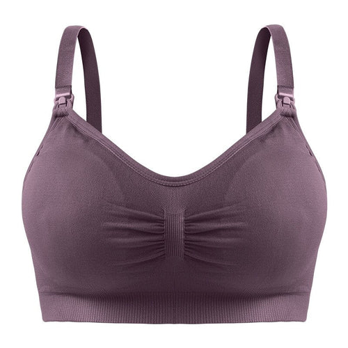 Easelyn Ruched U-Back Nursing Bralette