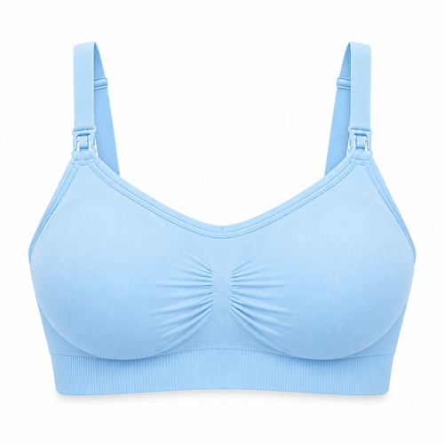 Easelyn Ruched U-Back Nursing Bralette