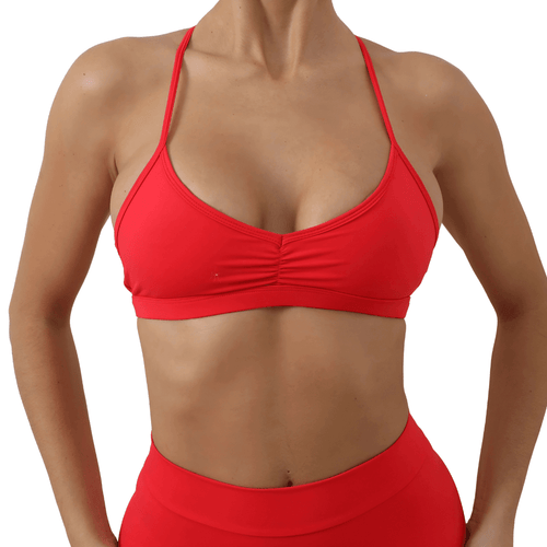 Easelyn Strappy-Back Wireless Bralette