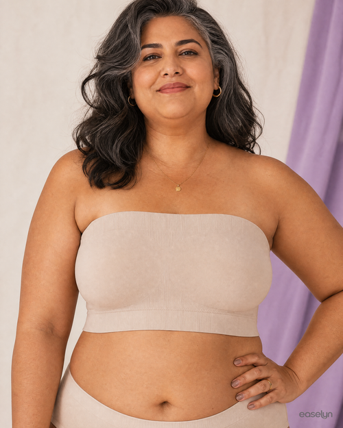 The Easelyn HoldFast™ Strapless Bandeau Bra (S–4XL)