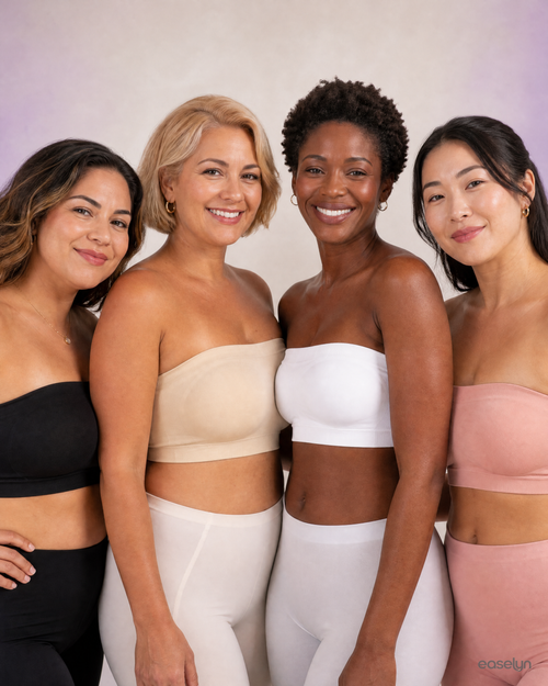 The Easelyn HoldFast™ Strapless Bandeau Bra (S–4XL)