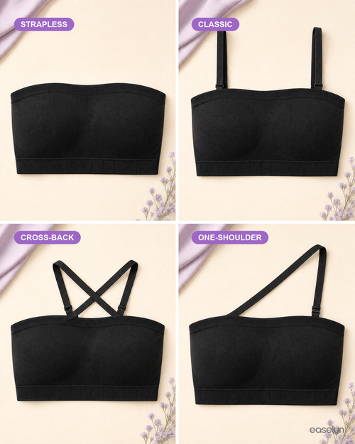 The Easelyn HoldFast™ Strapless Bandeau Bra (S–4XL)