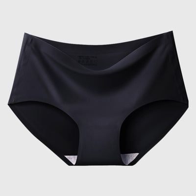 Easelyn Seamless Maternity Briefs — 5 Pack in black, product view