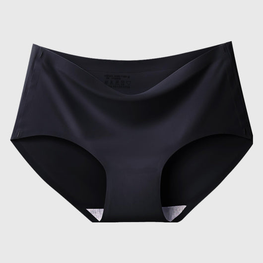 Easelyn Seamless Maternity Briefs — 5 Pack in black, product view