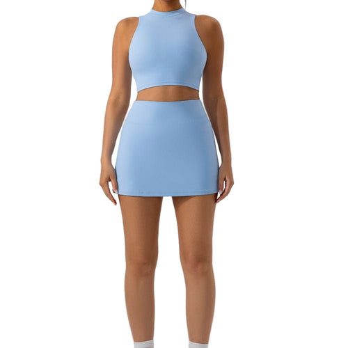Easelyn High-Neck Sports Bra