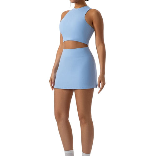 Easelyn High-Neck Sports Bra