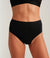 Absorbent gusset replaces 2 pads or 3 tampons and keeps clothes dry