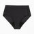 High waist at the natural waist, sculpted by compression fabric and a power-mesh panel