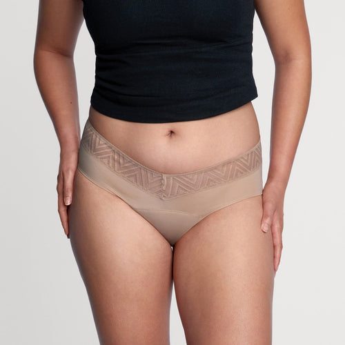 Easelyn Soft-Stretch Period Hiphugger