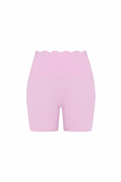 High-Rise Scallop Waist