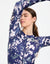 Scoop high neck, long sleeves, full bottom coverage
