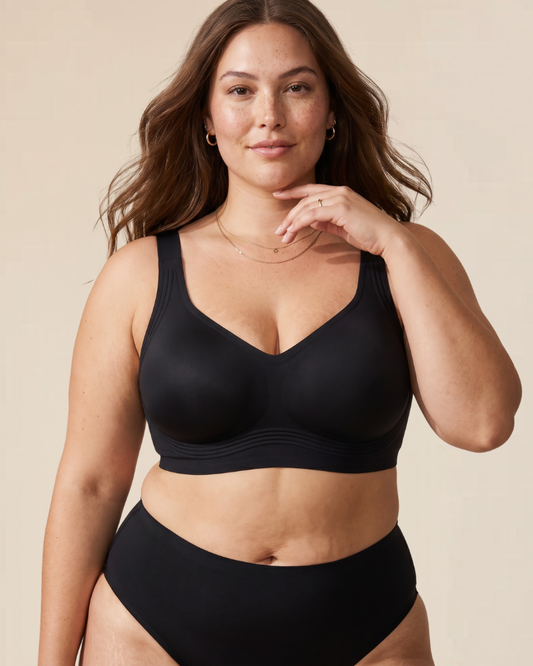 Easelyn Wireless Comfort Smoothing Bra — view 1