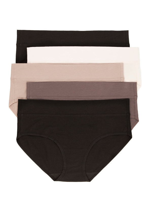 Easelyn Pima Cotton Hipster 5-Pack — view 1