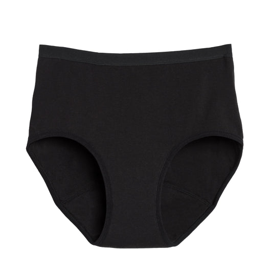 Easelyn High-Waist Organic Cotton Heavy-Flow Period Brief — view 2