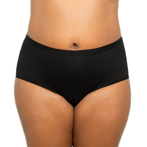 Easelyn High-Waist Organic Cotton Heavy-Flow Period Brief