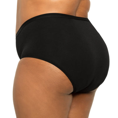 Easelyn High-Waist Organic Cotton Heavy-Flow Period Brief high-waist period brief