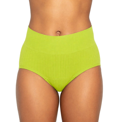 Easelyn Sport-Stretch High-Waist Period Brief — view 4