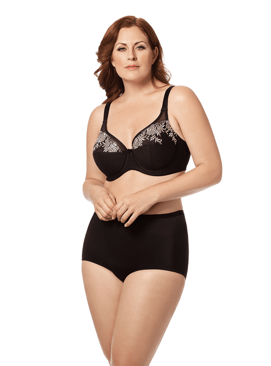 Embroidered Microfiber Underwire