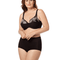 Embroidered Microfiber Underwire Bra with 3/4 Cup and High Power Back, D to K Cup