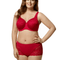 Full Cup Lace Underwire Bra with High Power Back and 3/4 Cup Support