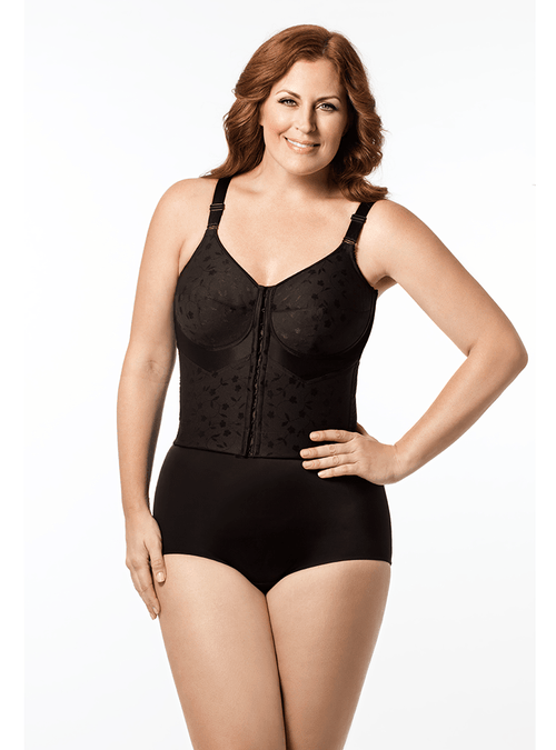Jacquard Front Hook Posture Softcup Longline