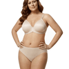 Molded Spacer Underwire Bra with 3/4 Cup and High Power Back, E to G Cup