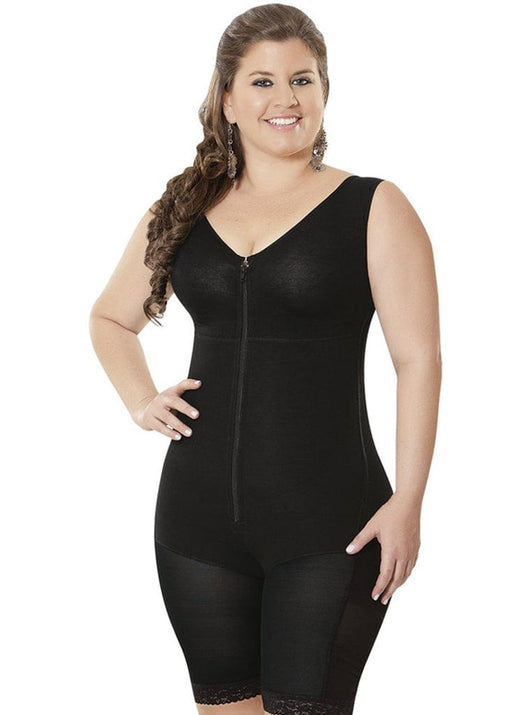 Firm Compression Girdle - Bodysuit With Bra