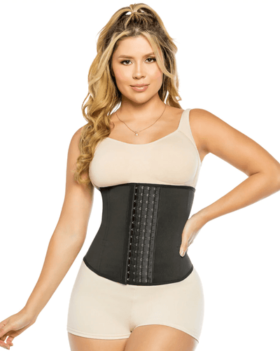 Latex Waist Trainer Cincher- Short Torso
