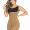 Post OP Compression Garment Open Bust Mid Thigh Bodysuit