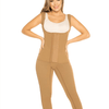 Post Op One Piece Girdle High Back - Brown
