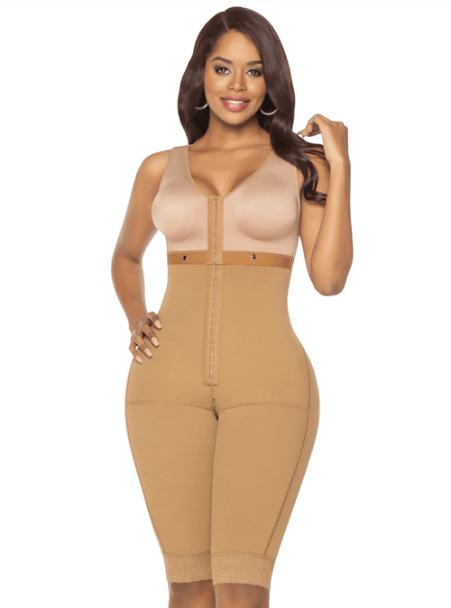 Post Op One Piece Girdle With Built In Bra