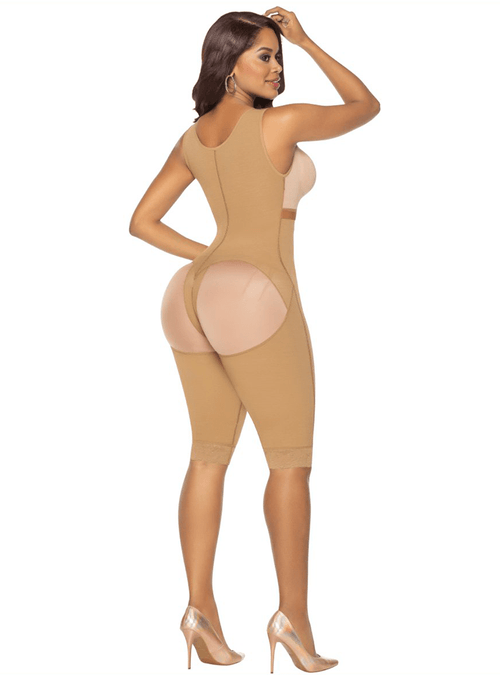 Post Op One Piece Girdle With Built In Bra