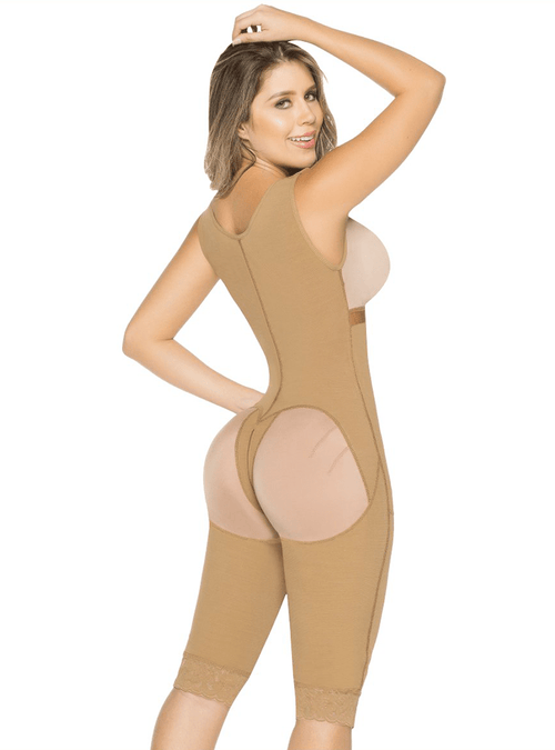 Post Op One Piece Girdle With Built In Bra