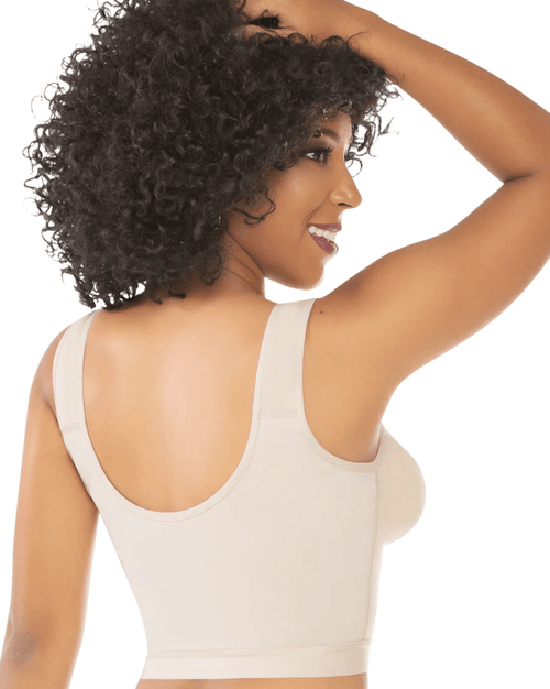 Post Op Shapewear Full Coverage Bra - Beige