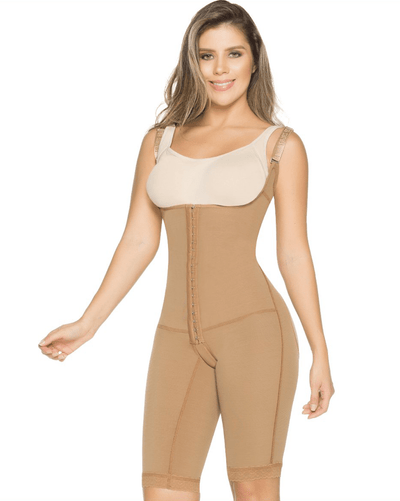 Post Op Shapewear With Sleeves Full Bodysuit